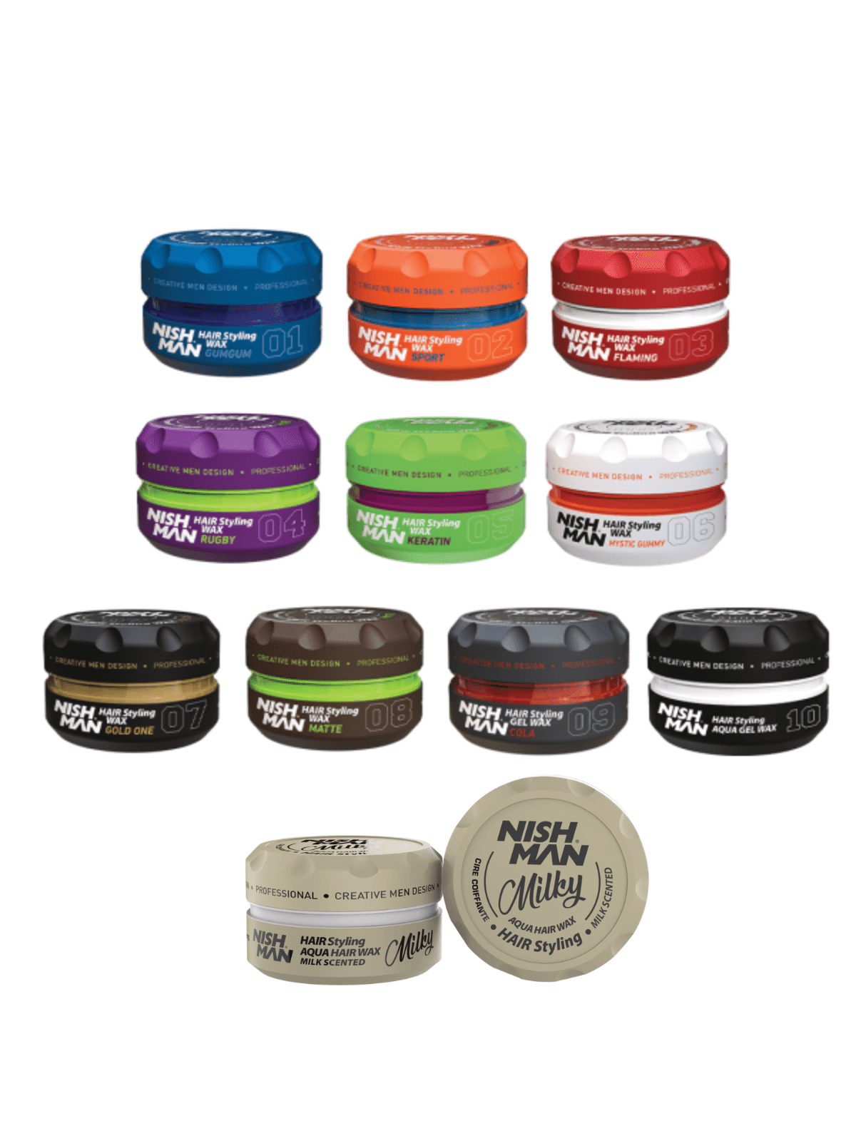 ゆったんさん　wax NISHMAN Aqua Wax Water-Based Hair Wax | Vivapol – Viva Cosmetics