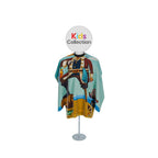BARBERTIME Pro 1 Barber Child Cape 90 × 120 CM – Professional Kids Hair Cutting Cape