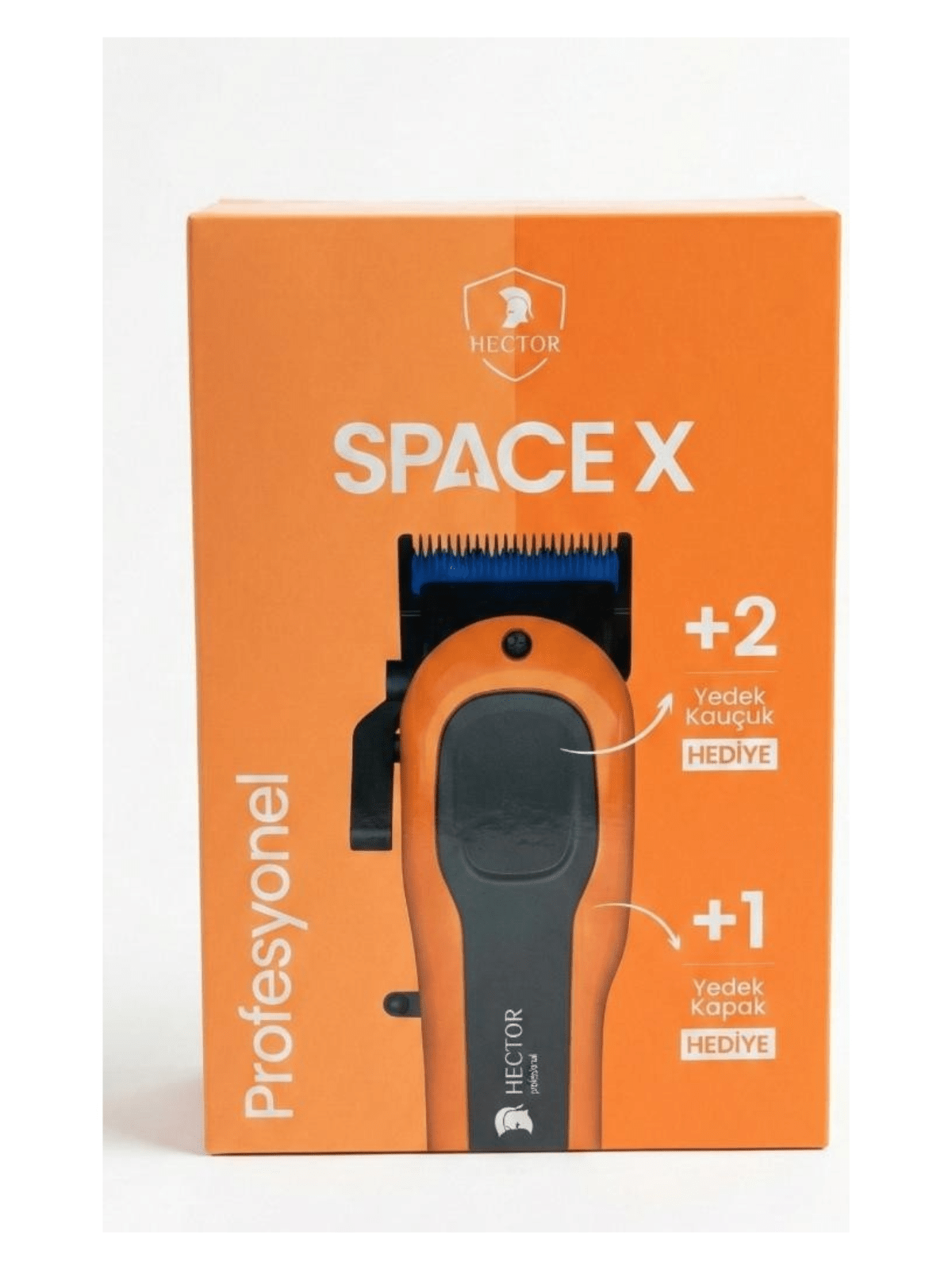 Hector Space X Professional Hair Clipper 8000 RPM – Orange