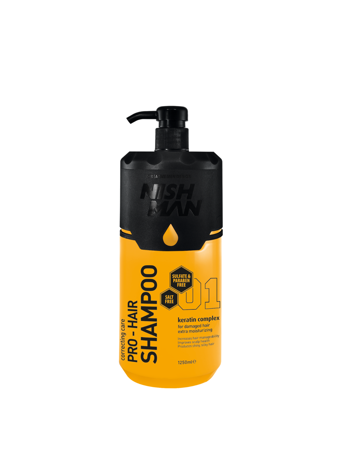 Nishman Pro-Hair Кератинов Комплекс Шампоан – 1250 Мл / 400 Мл