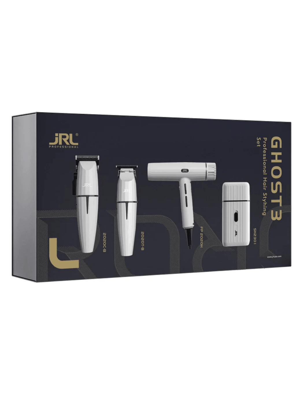 JRL Ghost Kit 3 – Professional Clipper, Trimmer, Shaver & Hair Dryer Set 7