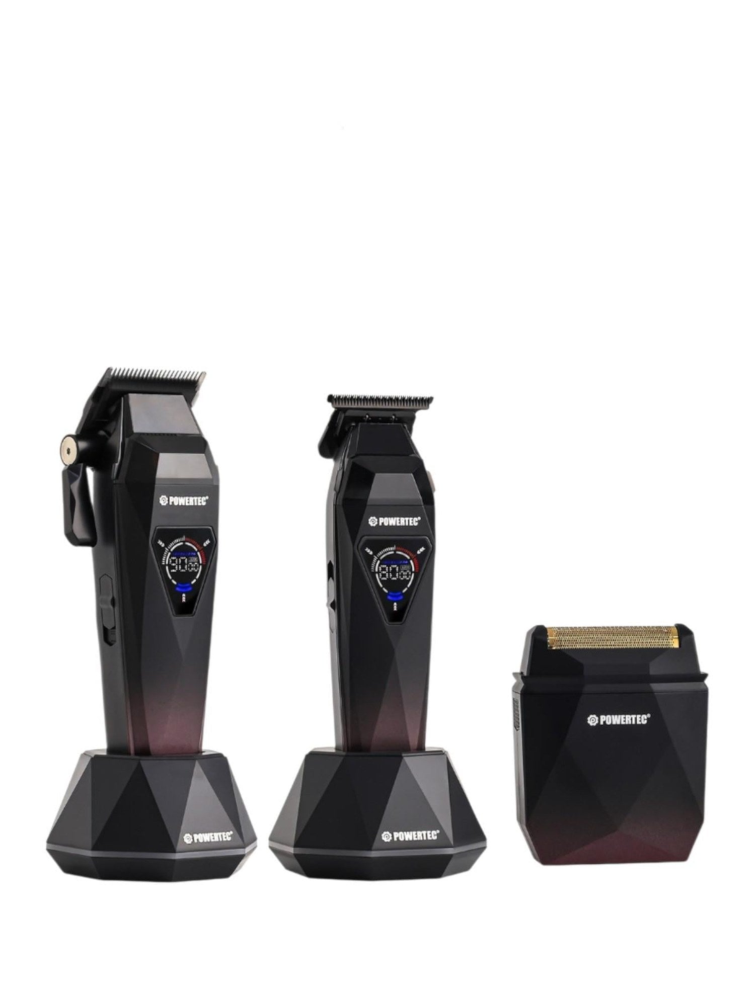 Powertec TR-5800 машинка за коса, брада и врат – комплект 3 в 1