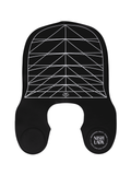 NISHLADY ПРОФЕСИОНАЛНА СИЛИКОНОВА ПЕЛЕРИНА ЗА ПОДСТРИГВАНЕ С ВОДЕЩИ ЛИНИИ – ЧЕРНА