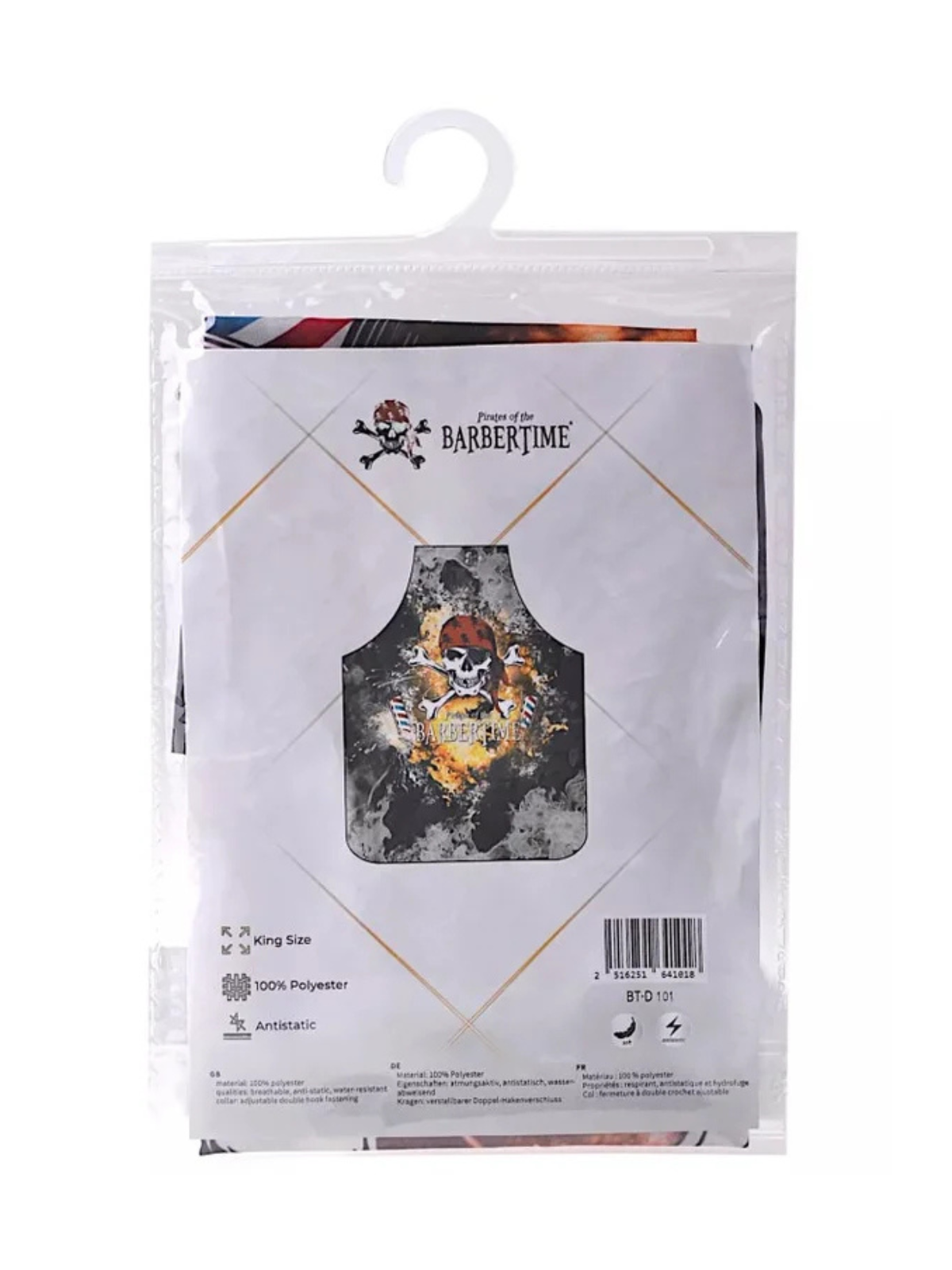 BARBERTIME Smoky Pro Barber Apron – Professional Waterproof Barber Apron
