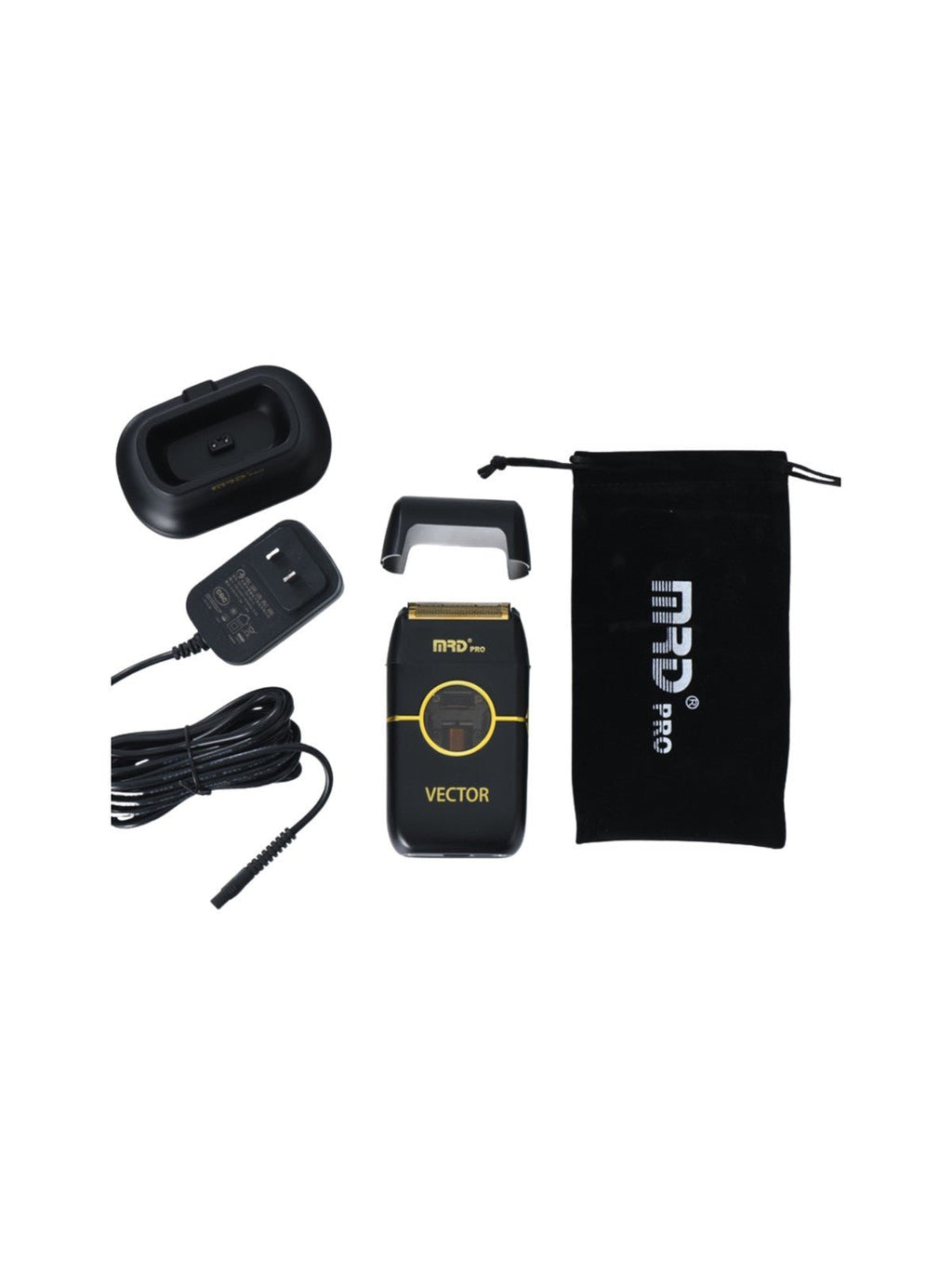 MRD Vector Professional Foil Shaver - Black