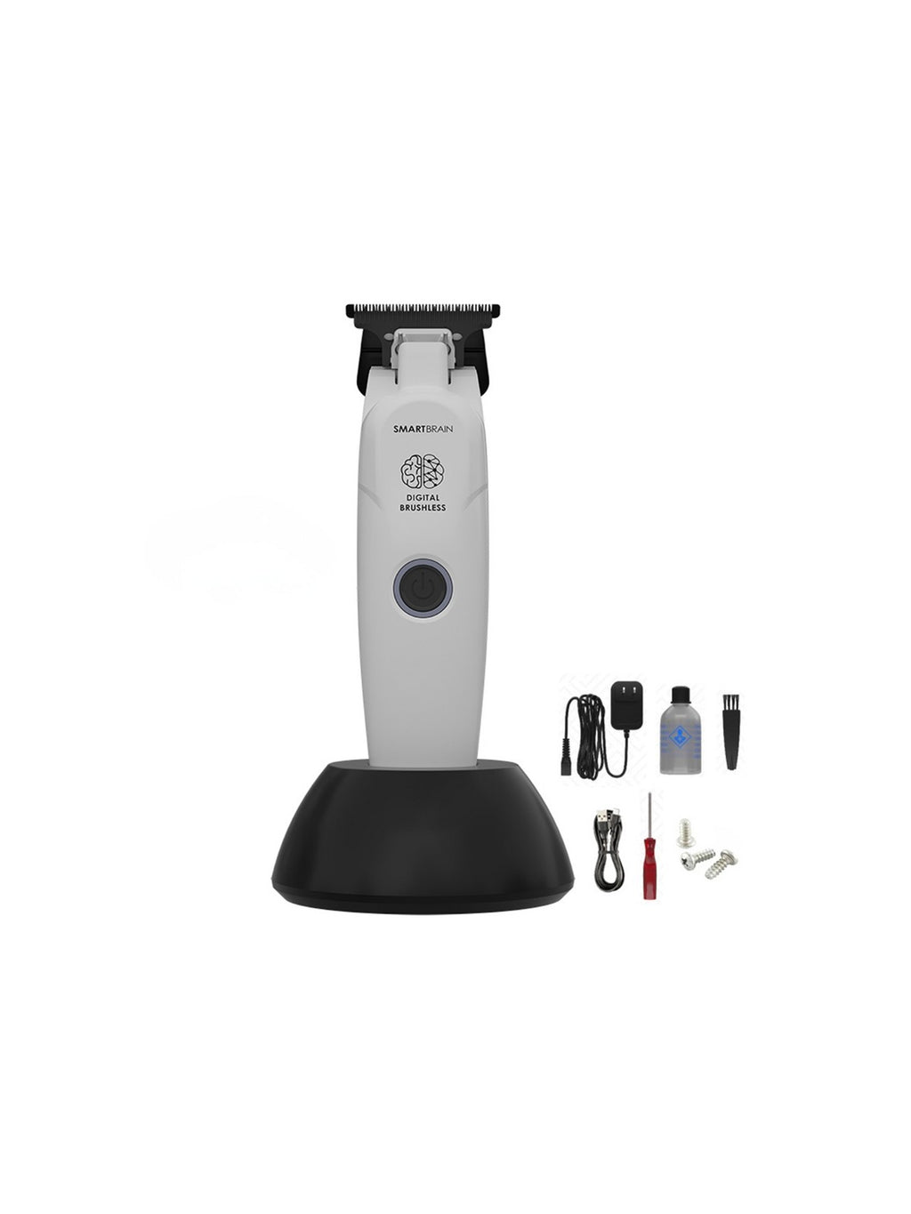 MRD Pro Smart Brain Light Professional Trimmer - White