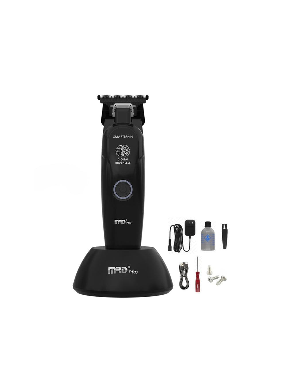 MRD Pro Smart Brain Light Professional Trimmer - Black