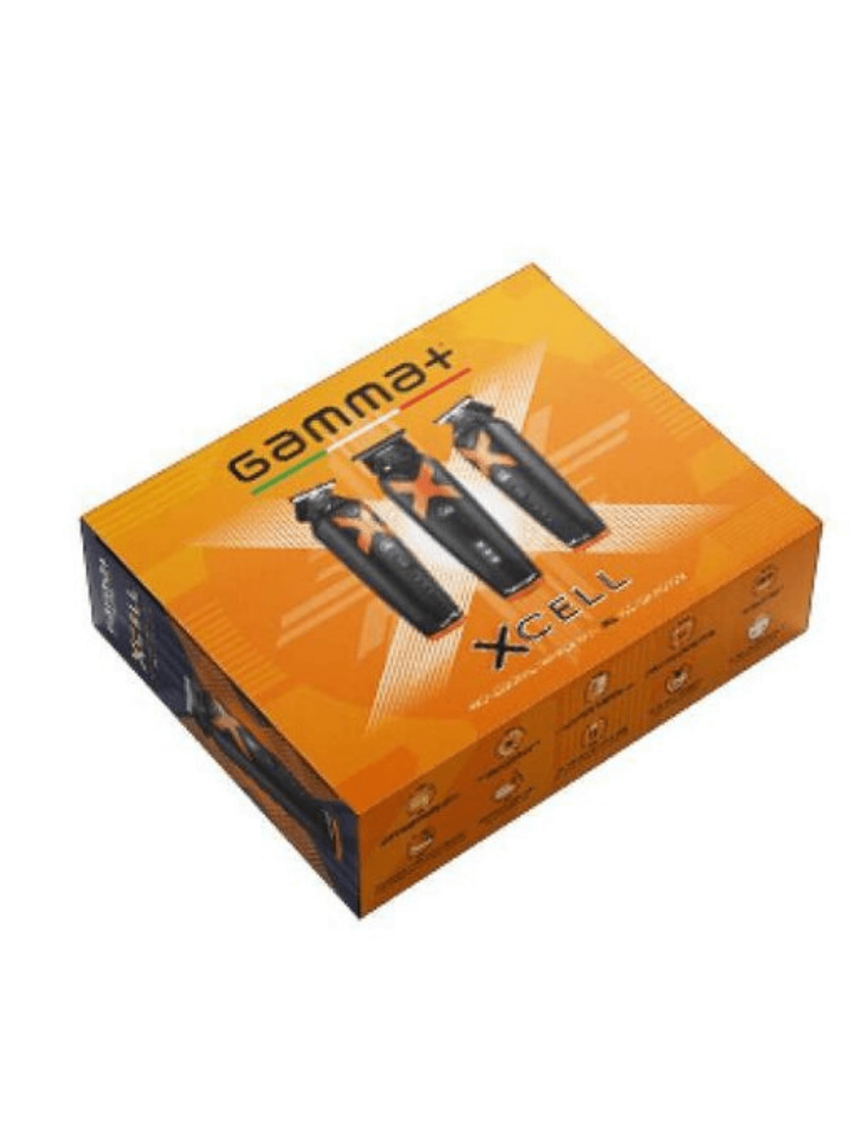Метален тример GAMMAPIU XCELL – Професионален тример за коса и брада с векторен мотор