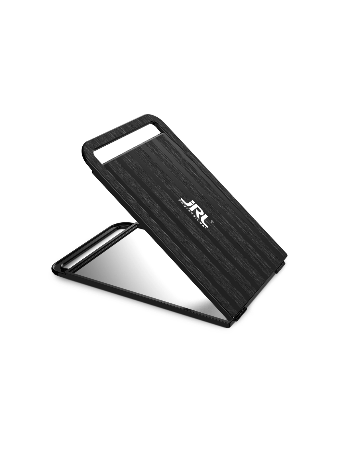 JRL Folding Mirror Black / White – Professional Large Foldable Barber Mirror