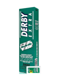 DERBY EXTRA STAINLESS DE BLADES GREEN – 100 DOUBLE EDGE RAZOR BLADES