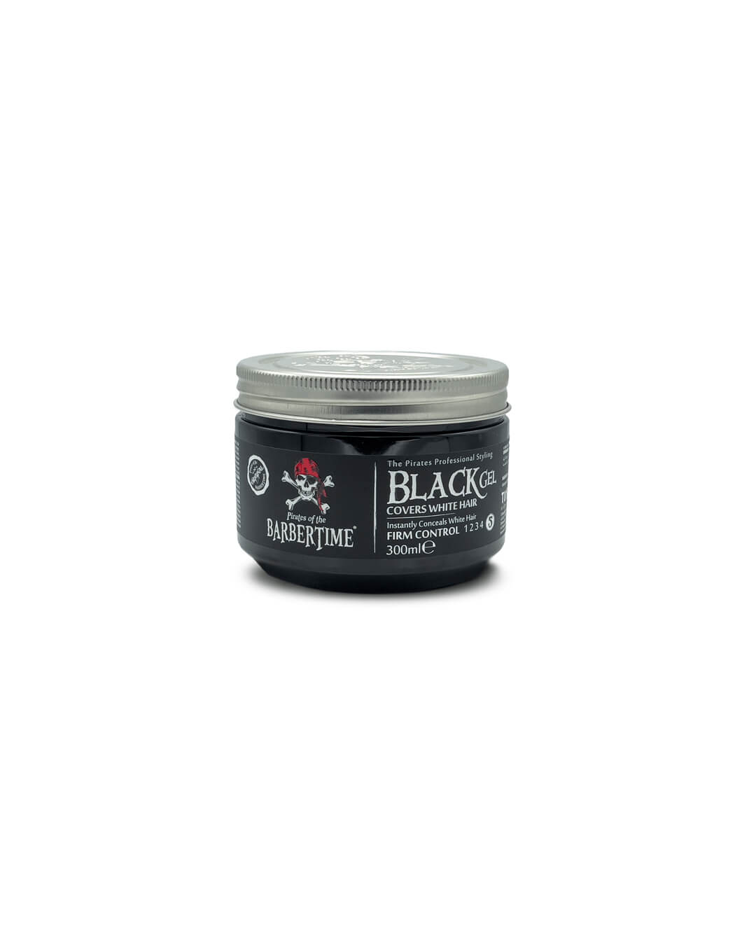 BARBERTIME HAIR BLACK GEL 300 ML