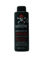 BARBERTIME Barber Shave Talc Powder 180 G – Professional Barber Talc