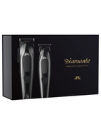 JRL DI2025 Diamante Yellow / Black Clipper & Trimmer Combo – Professional Cordless Hair Clipper Set