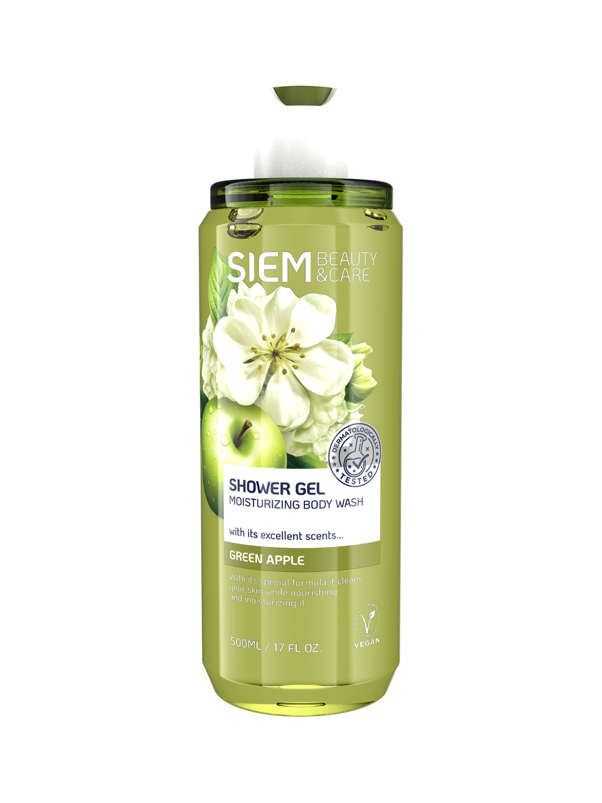 Siem Shower Gel Green Apple 500 ml