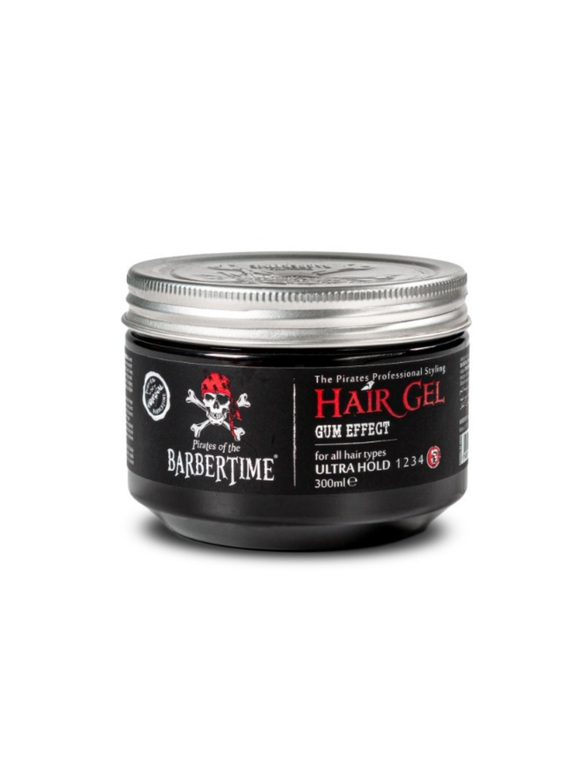 BARBERTIME HAIR GEL 300 ML – STRONG HOLD STYLING GEL (4 TYPES)