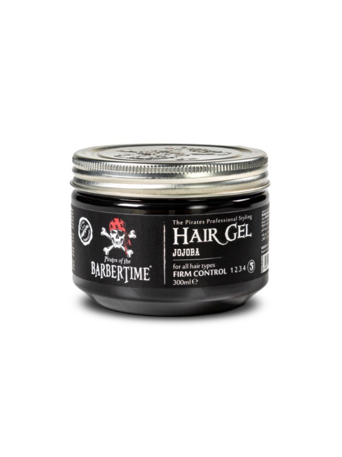 BARBERTIME HAIR GEL 300 ML – STRONG HOLD STYLING GEL (4 TYPES)