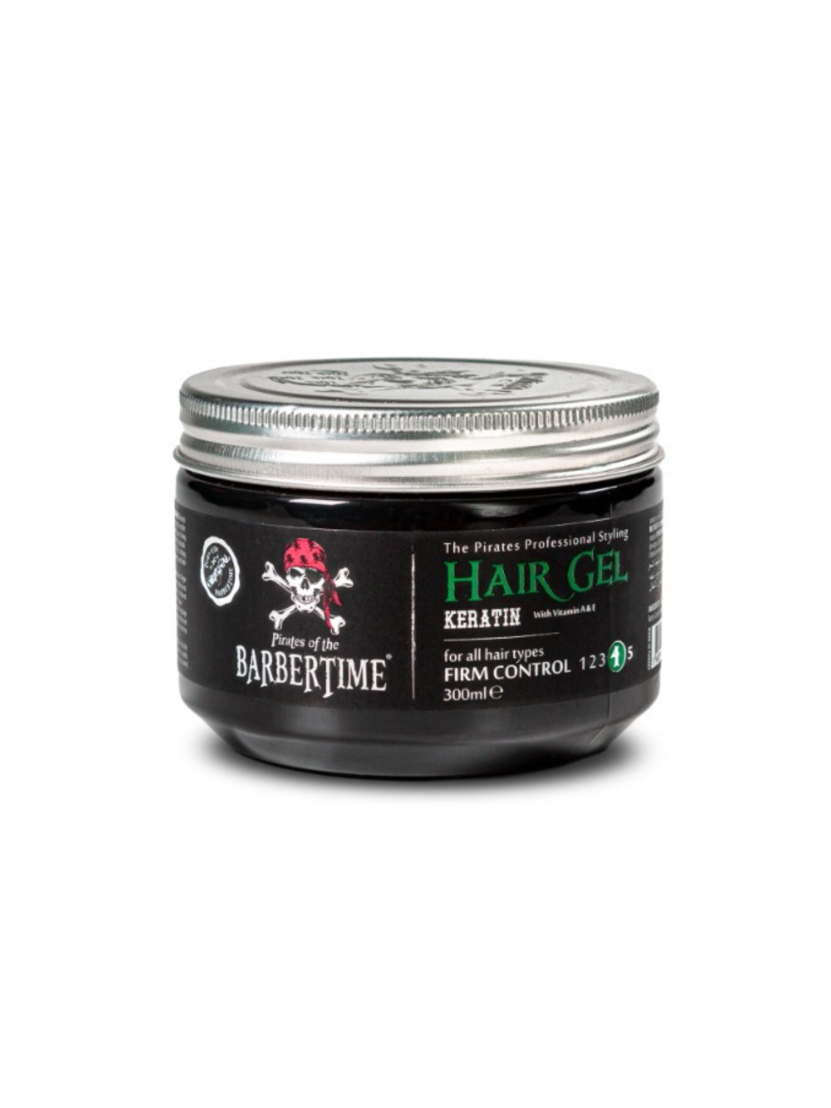 BARBERTIME HAIR GEL 300 ML – STRONG HOLD STYLING GEL (4 TYPES)
