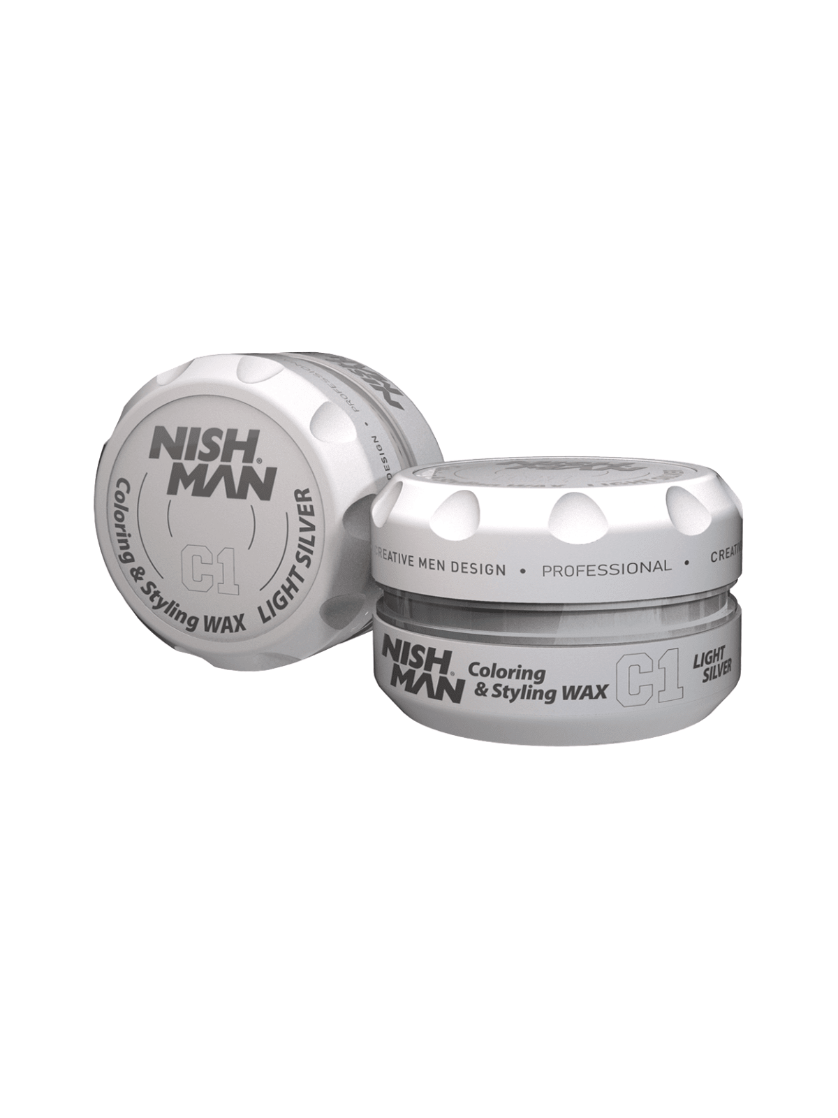 NISHMAN premium saç boyası wax, saç stilini renklendirmek için kullanılan renkli saç waxı, saçta parlak ve canlı görünüm sağlar.