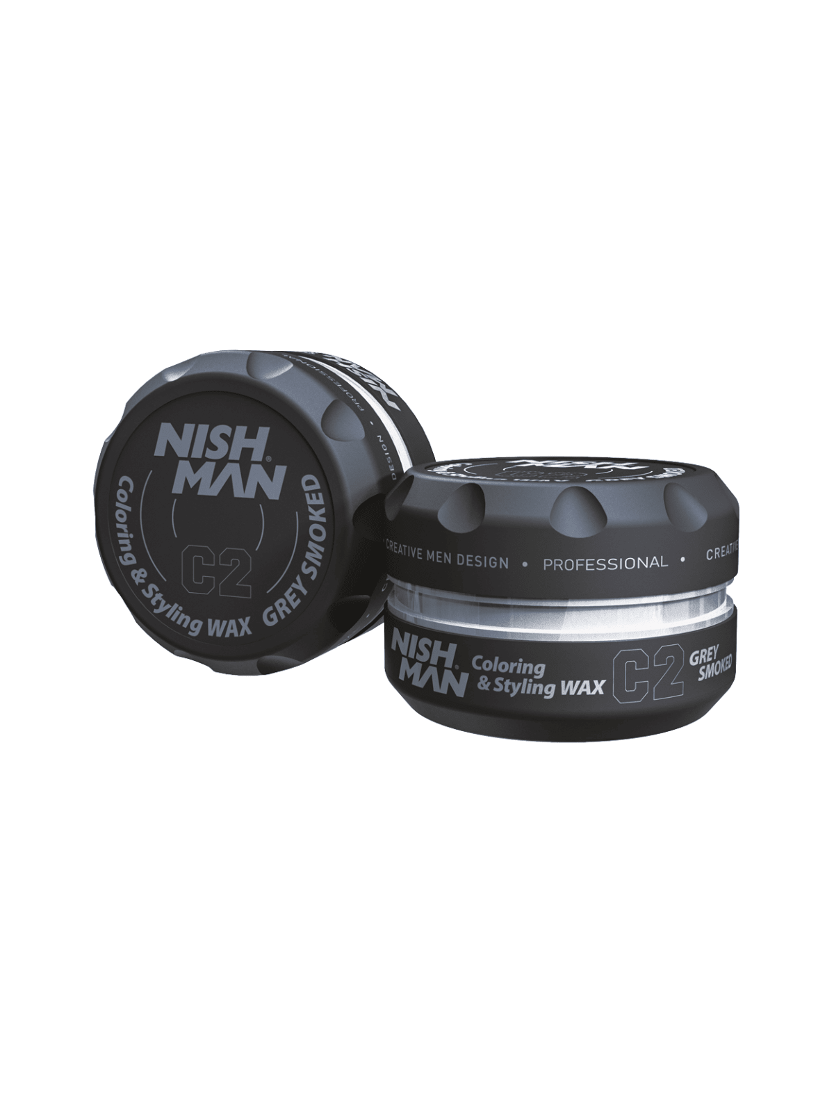 NISHMAN Premium Saç Boyama Mum'u, renkli ve parlak saç stili için saç boyama wax'ı, mavi renkli saç şekillendirme ürünü.
