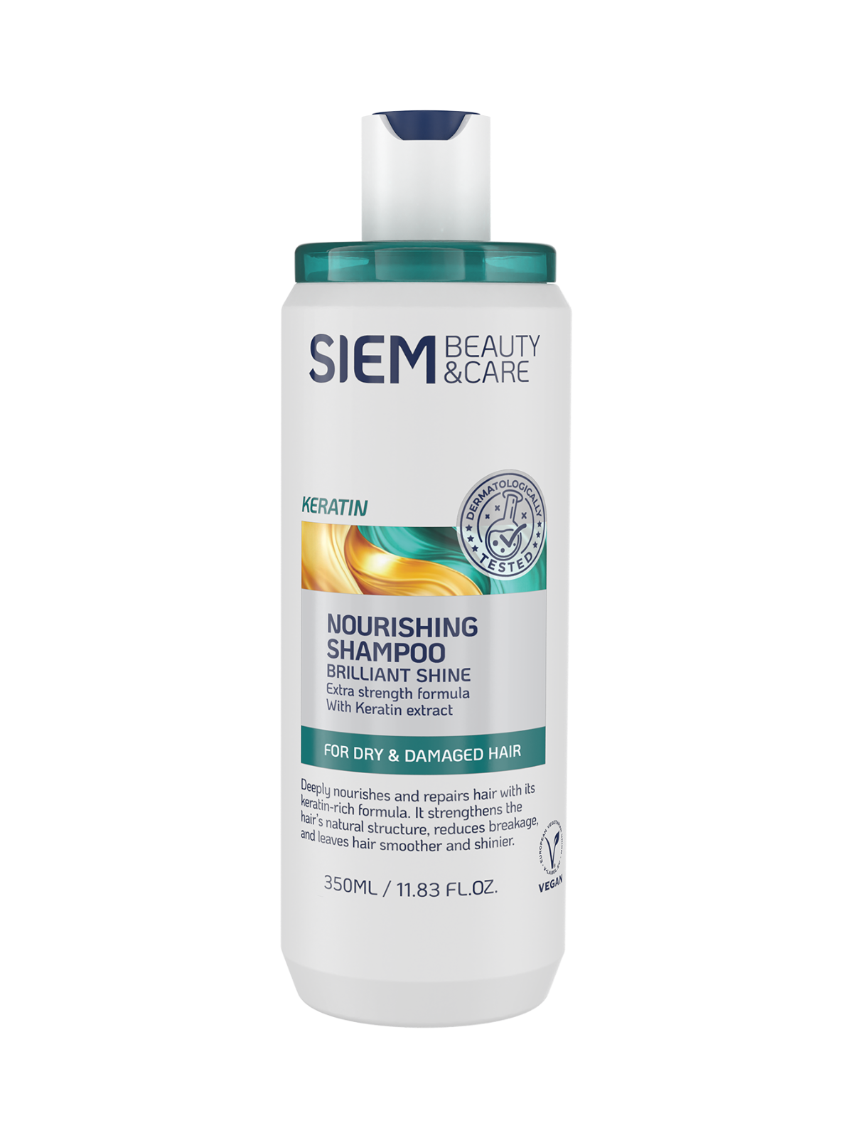 Siem Keratin Shampoo For Dry & Damaged Hair 380ml