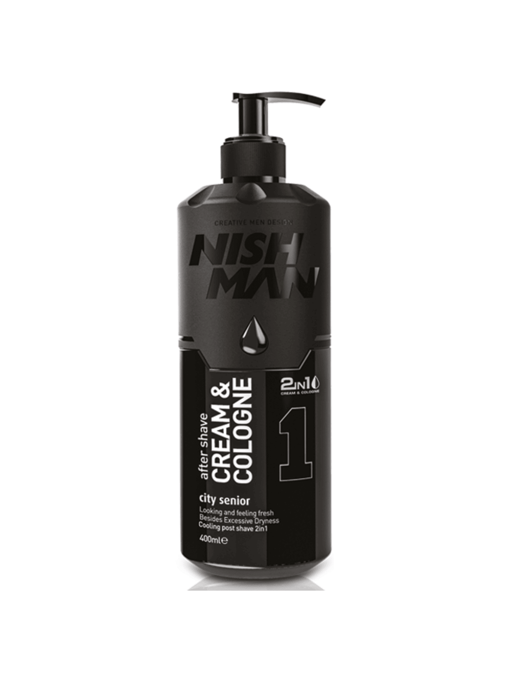 NISHMAN After Shave Cream Cologne 400 ml – image 2