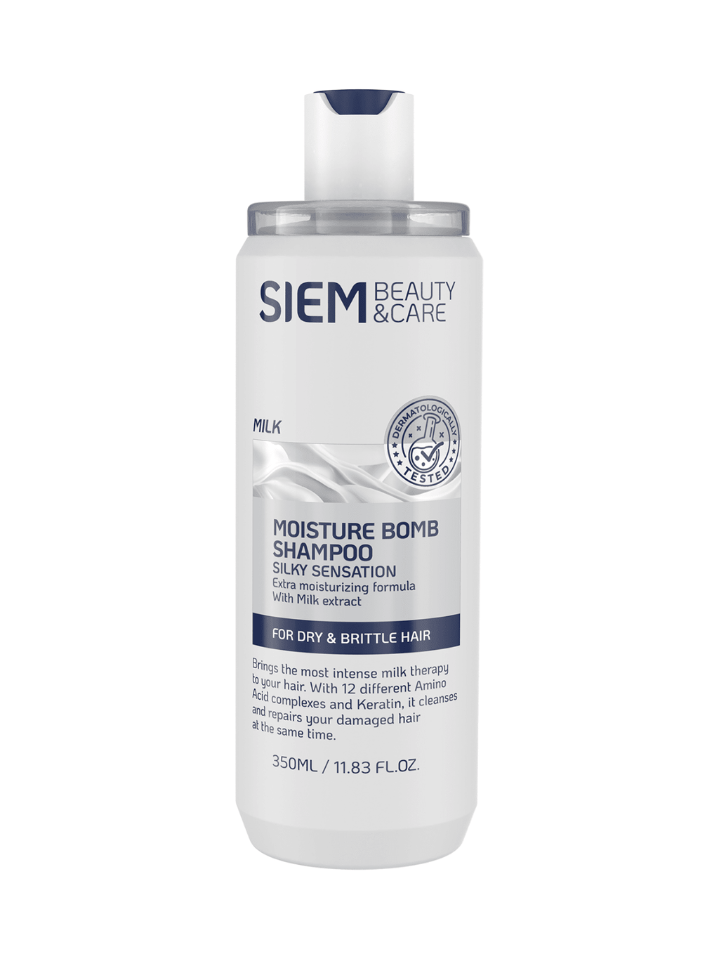 SIEM Milk Shampoo For Dry & Brittle Hair 350 ml