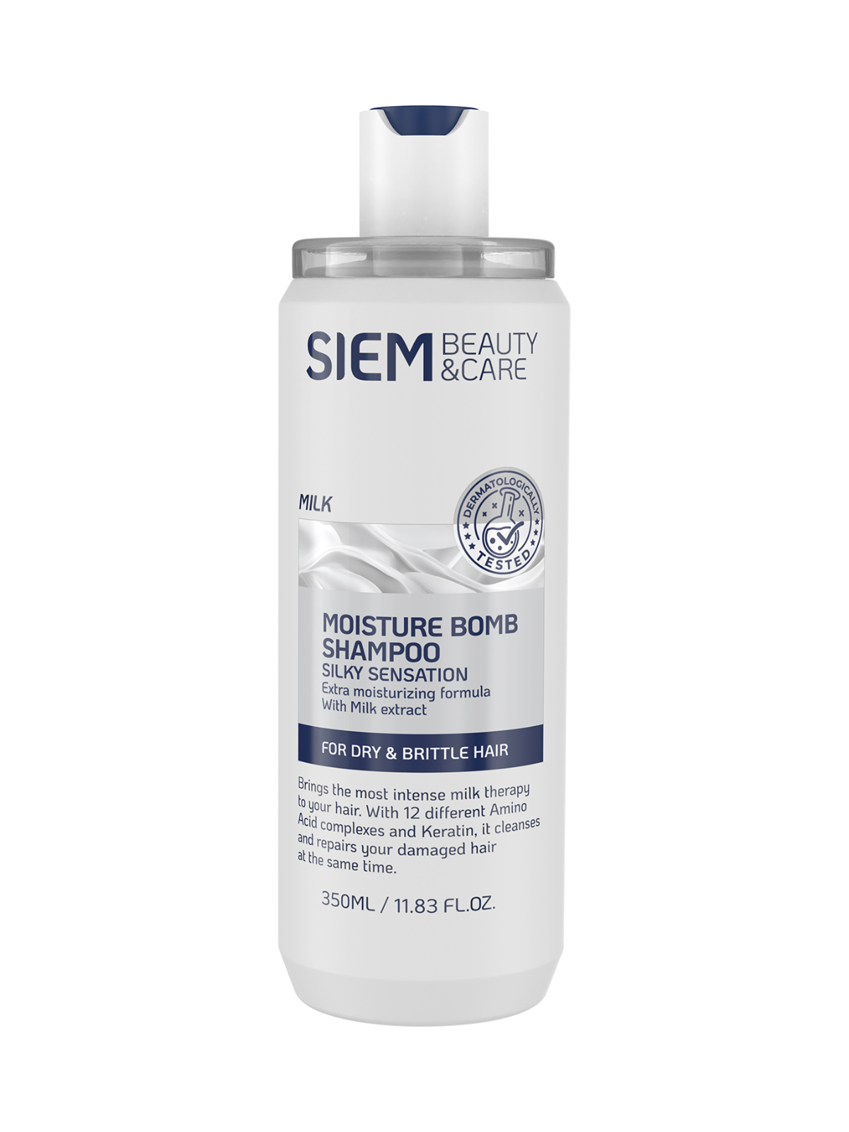 SIEM Milk Shampoo for Dry & Brittle Hair 350 ml
