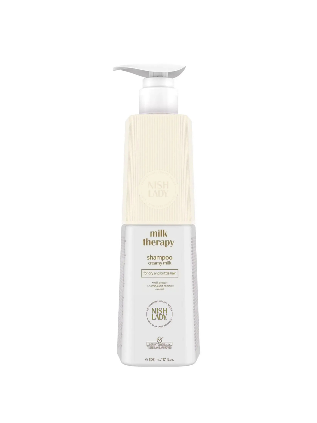 NISHLADY Milk Therapy Shampoo 503 ml / 947 ml