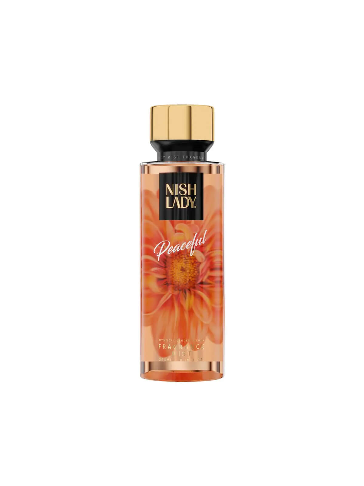 NISHLADY FRAGRANCE BODY SPRAY PEACEFUL 260 мл