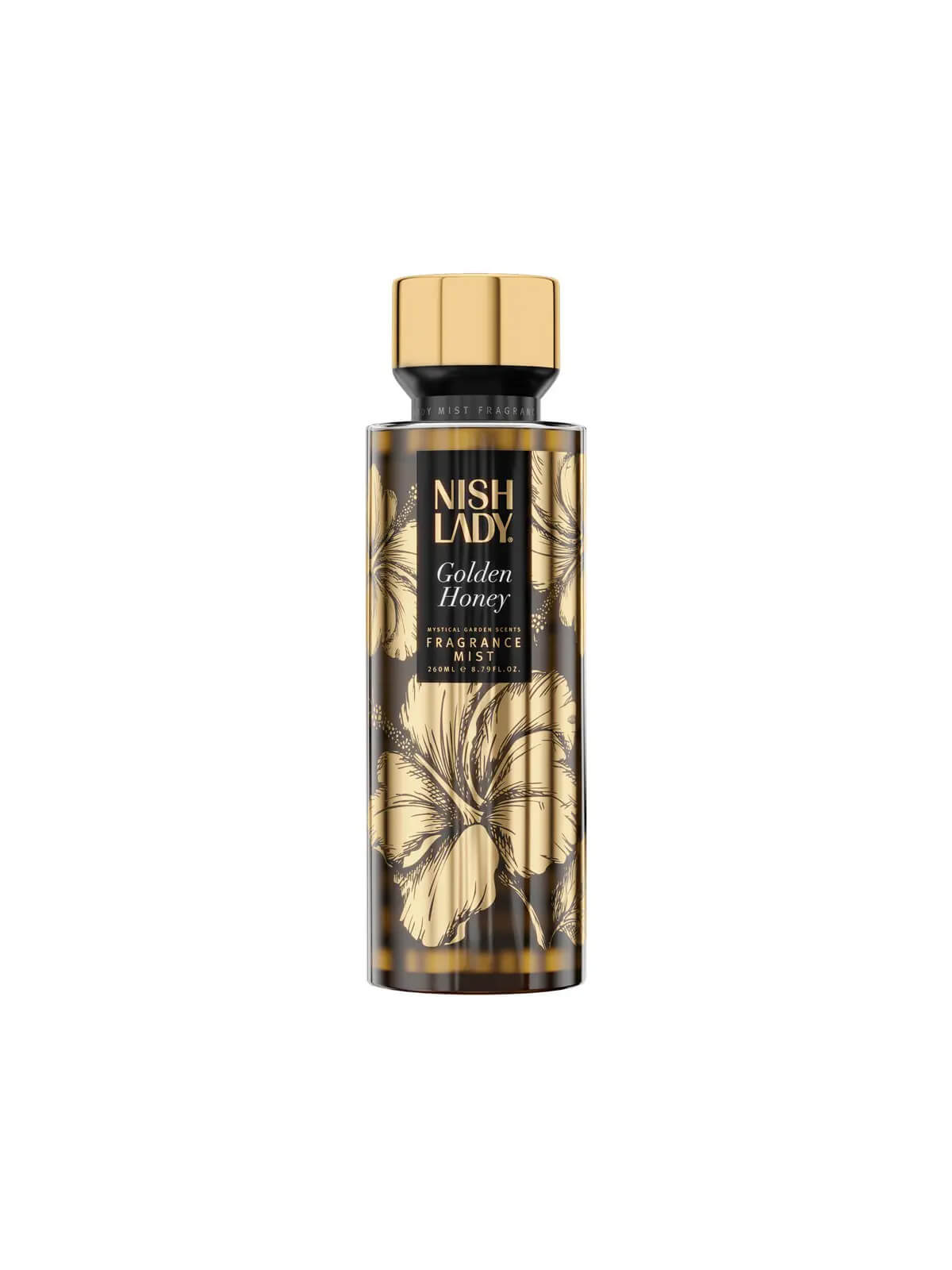 NISHLADY FRAGRANCE BODY SPRAY GOLDEN HONEY 260 мл
