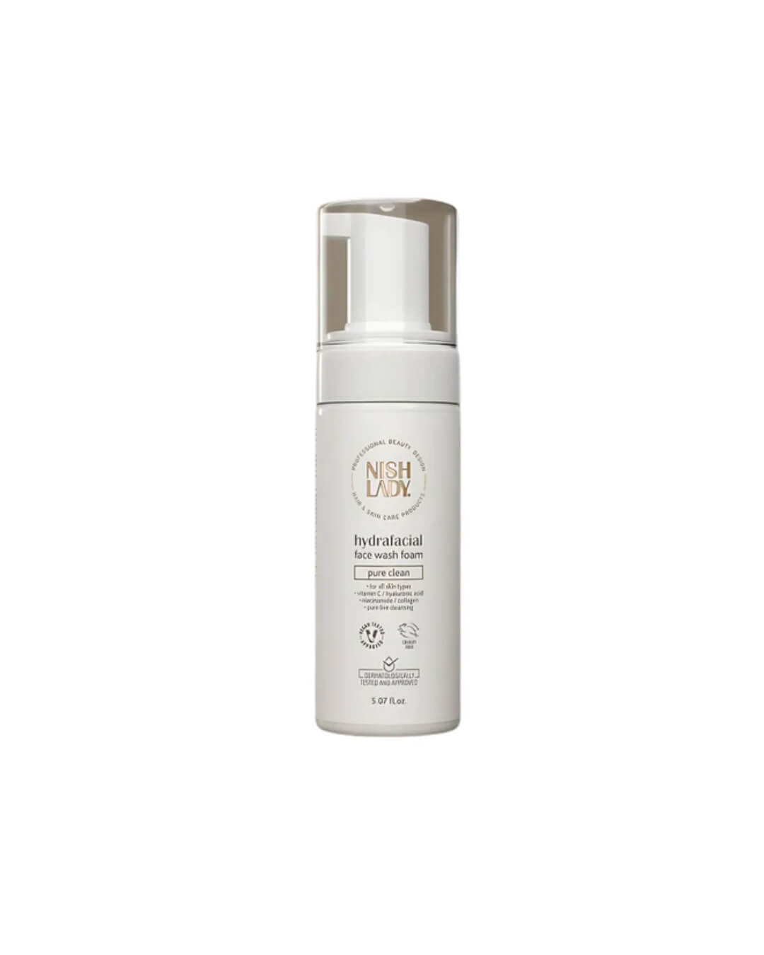 NISHLADY HYDRAFACIAL FACE WASH FOAM 150 ML
