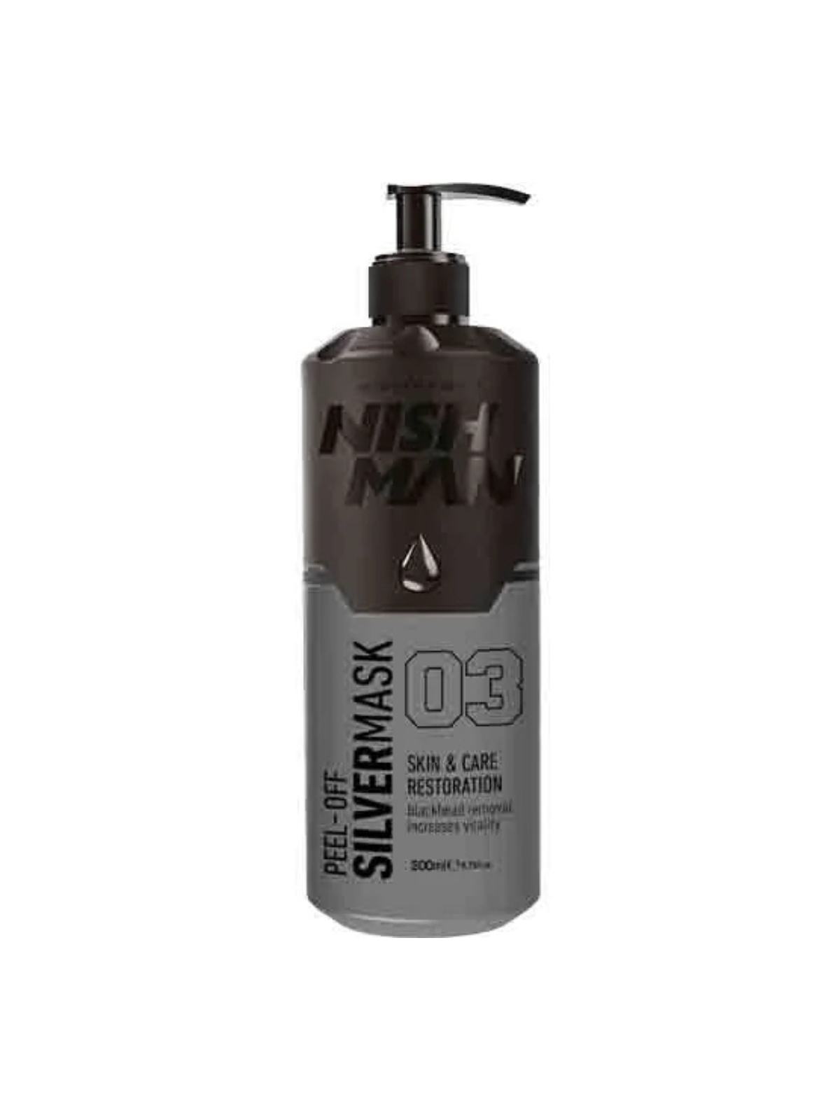 NISHMAN PEEL-OFF MASK 200 ML – ПРОФЕСИОНАЛНА PEEL-OFF МАСКА ЗА ЛИЦЕ (BLACK / GOLD / SILVER)