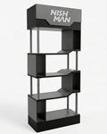 NISHMAN DISPLAY STAND IRON + WOOD