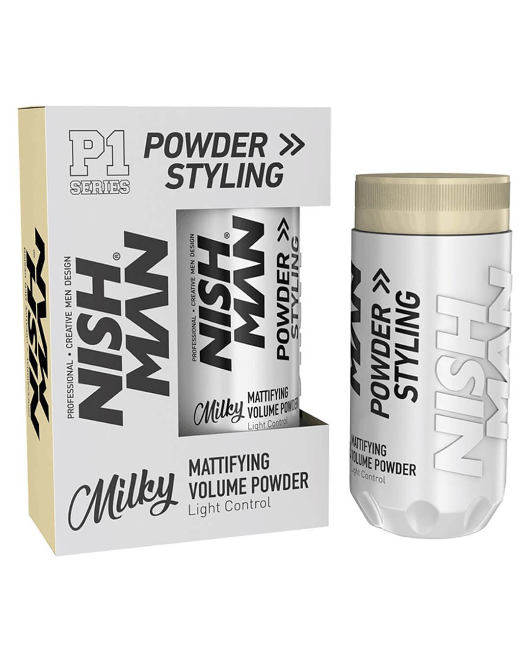 NISHMAN POWDER HAIR STYLING WAX MILKY 20 GR