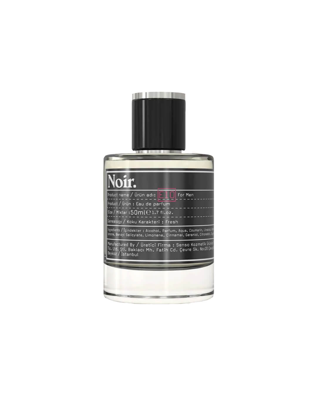NOIR MAN E10 EDP PARFUM 50 ML