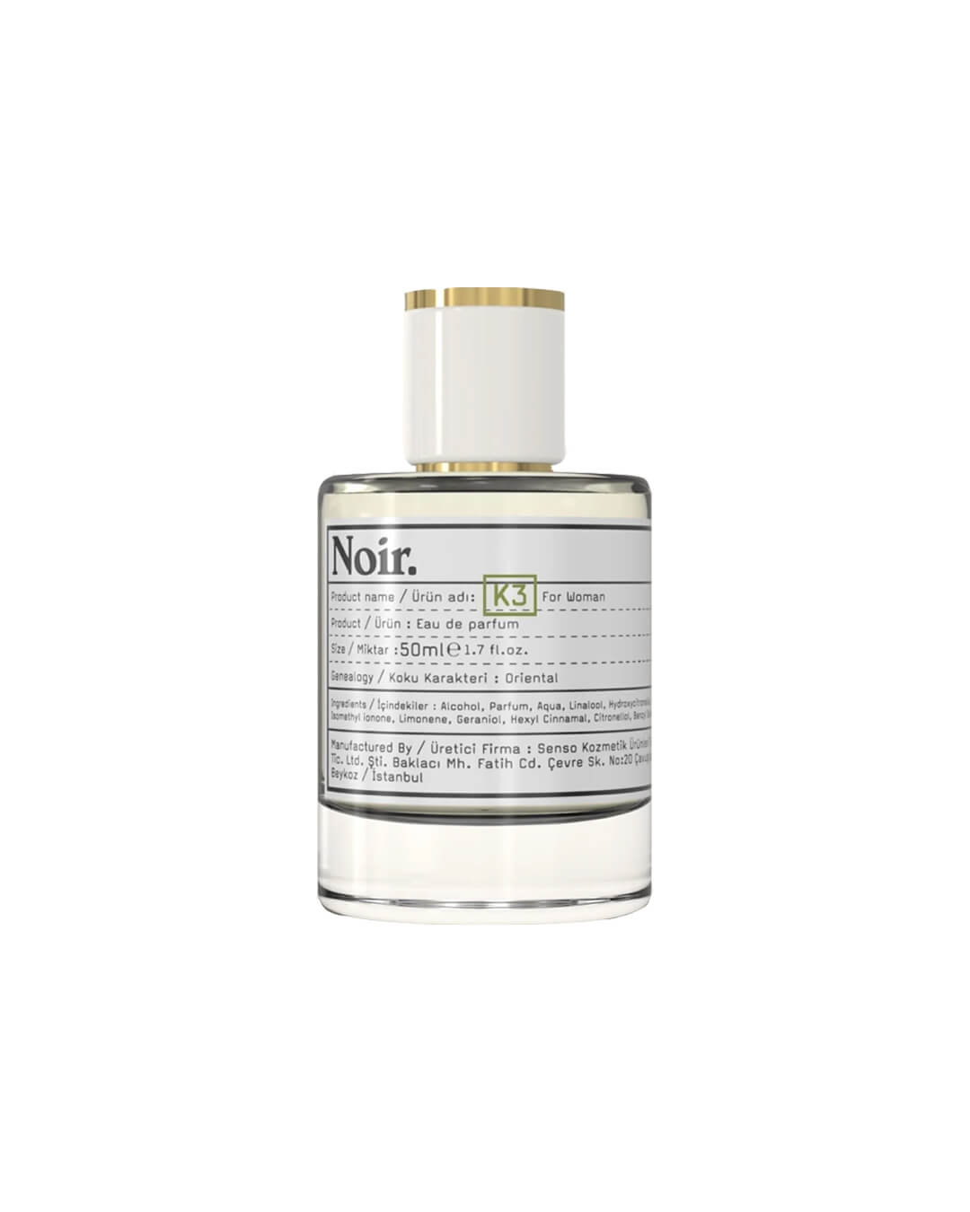 NOIR WOMAN K3 EDP PARFUM 50 ML