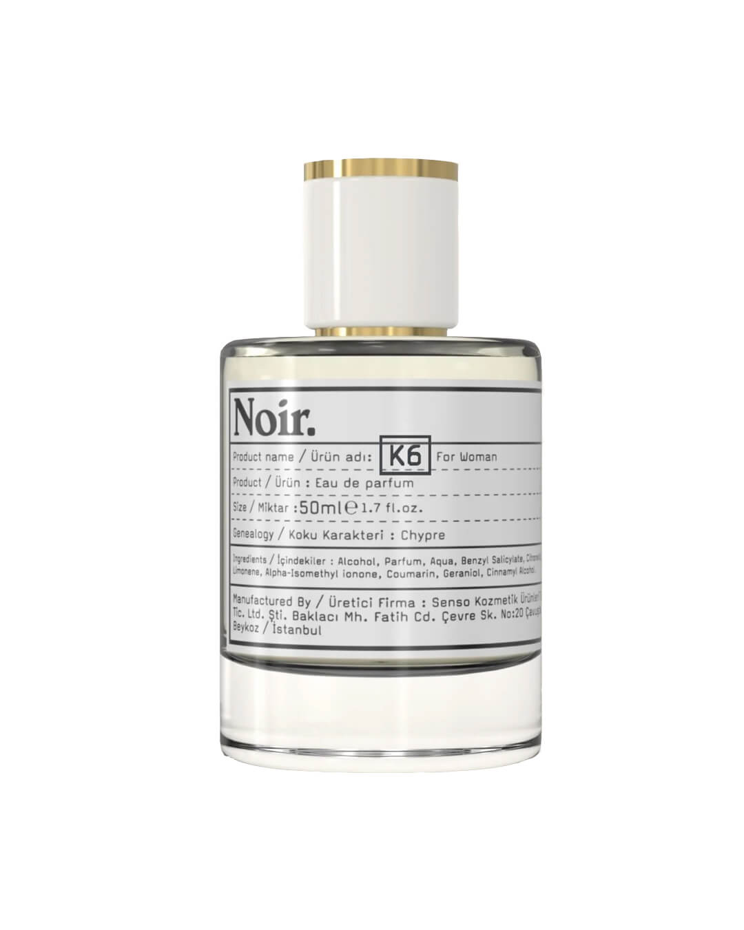 NOIR WOMAN K6 EDP PARFUM 50 ML