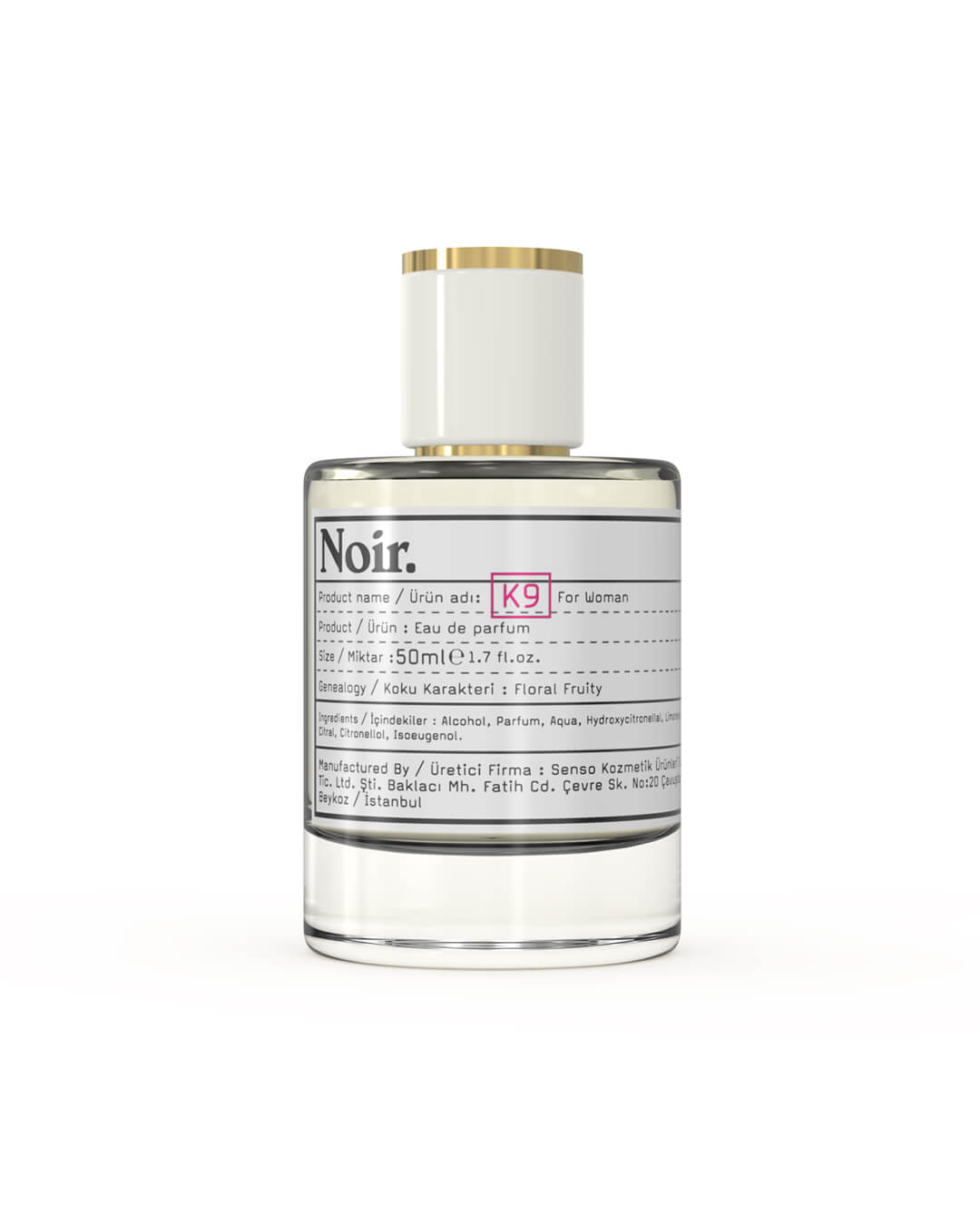 NOIR WOMAN K9 EDP PARFUM 50 ML