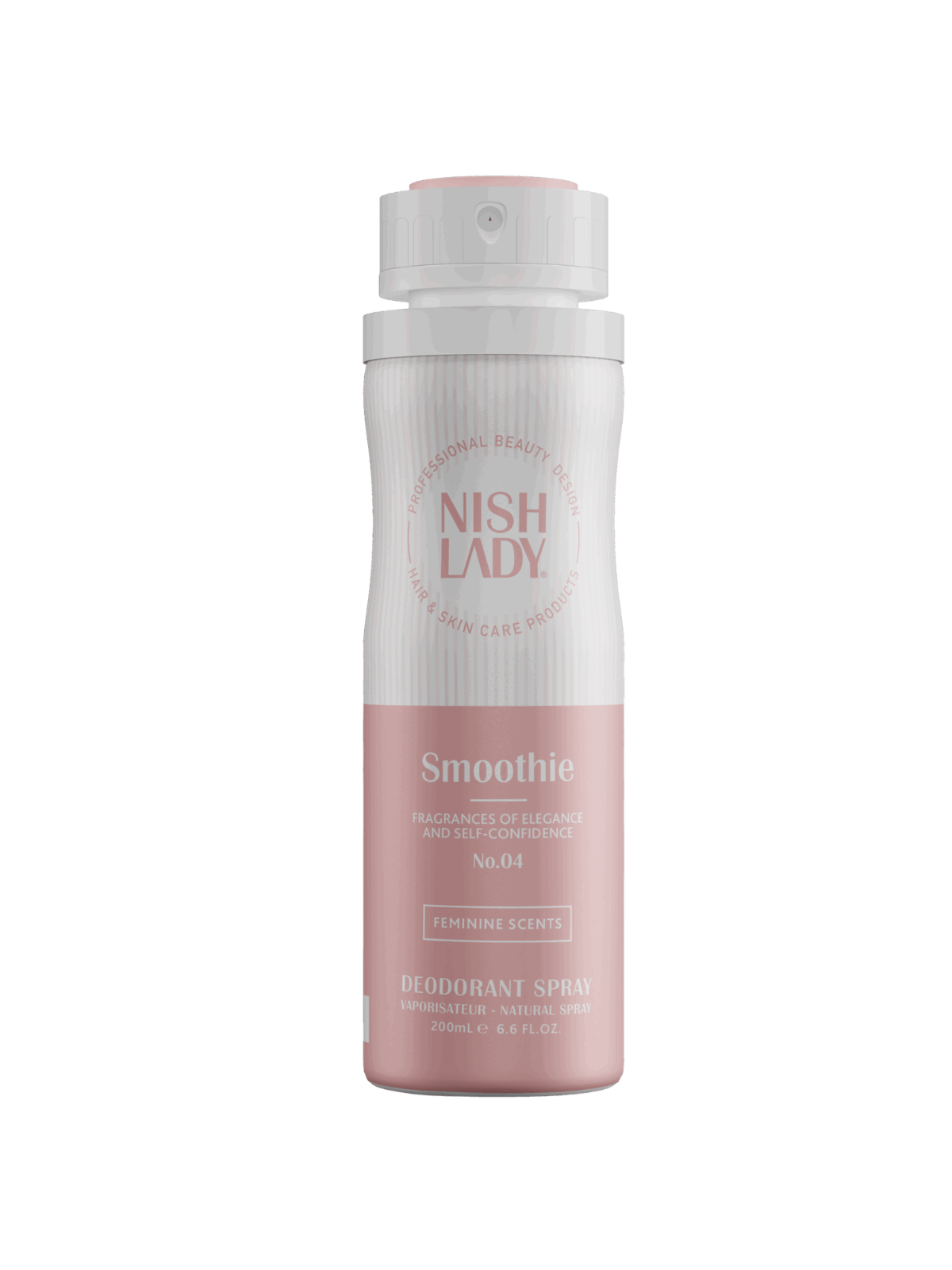 NISHLADY DEODORANT SPRAY 200 МЛ – ПРОФЕСИОНАЛНА СЕРИЯ ДАМСКИ ДЕЗОДОРАНТИ (01–06)