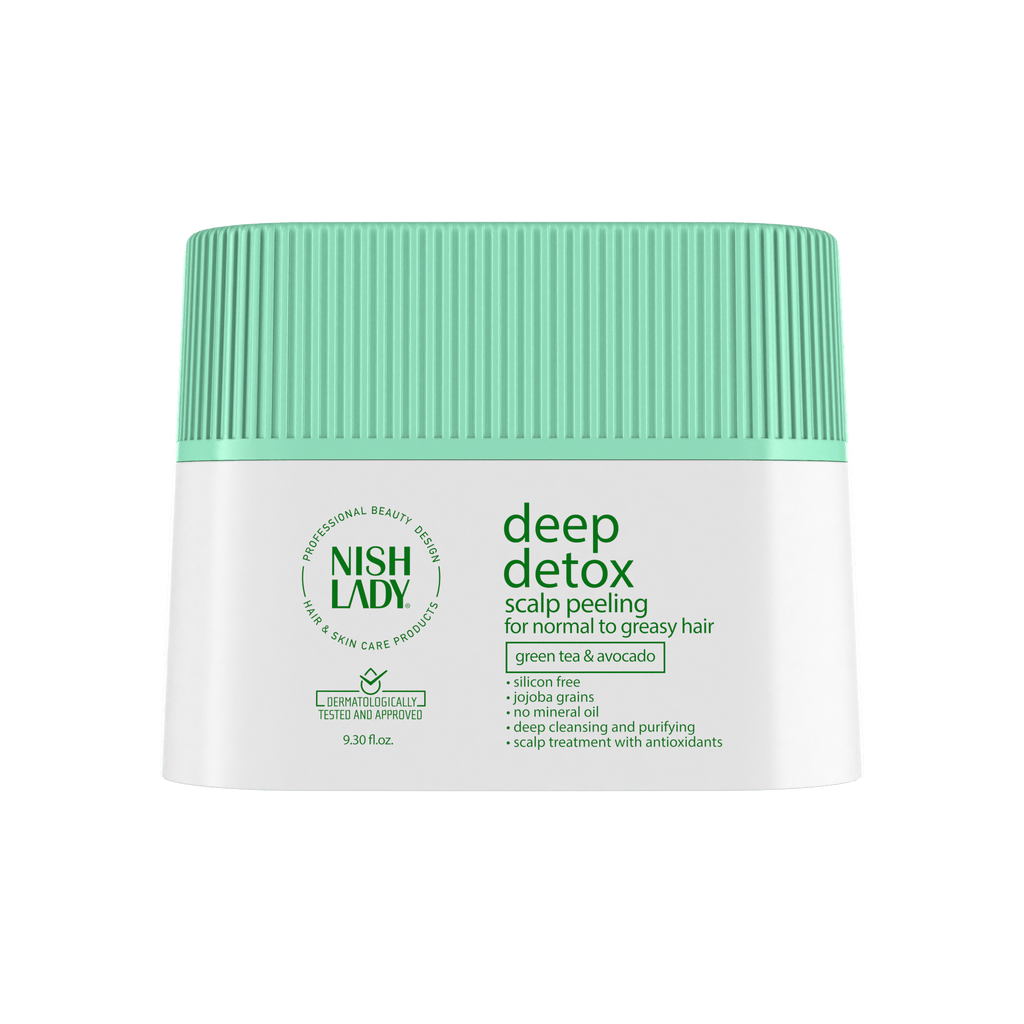 NISHLADY Deep Detox Scalp Peeling Hair Care Mask 275 ml