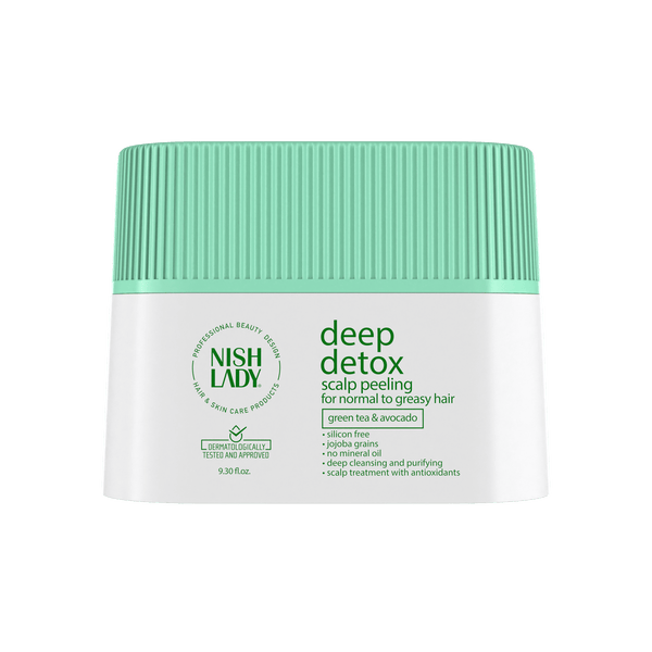 NISHLADY Deep Detox Пилинг Маска за Скалп и Коса 275 мл