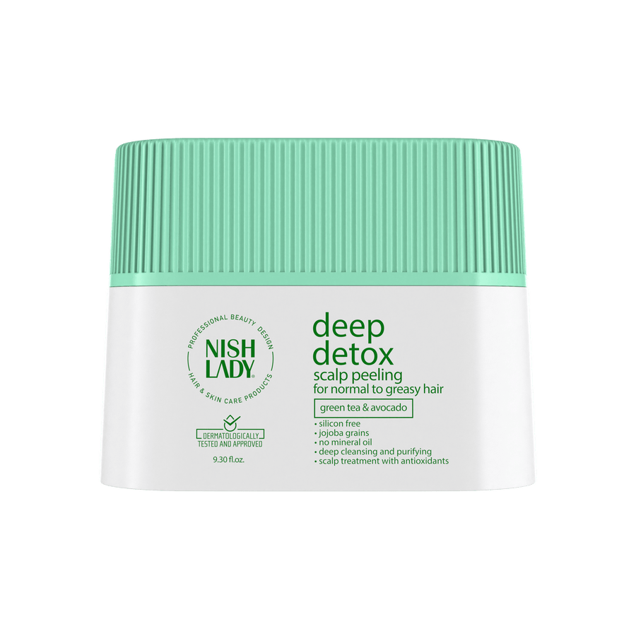 NISHLADY Deep Detox Пилинг Маска за Скалп и Коса 275 мл