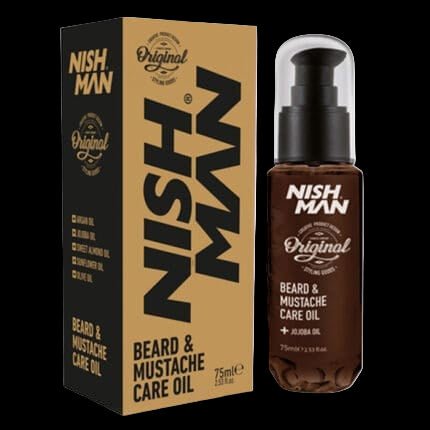 Nishman Beard & Mustache Care Oil 30 ml / 75 ml / 100 ml