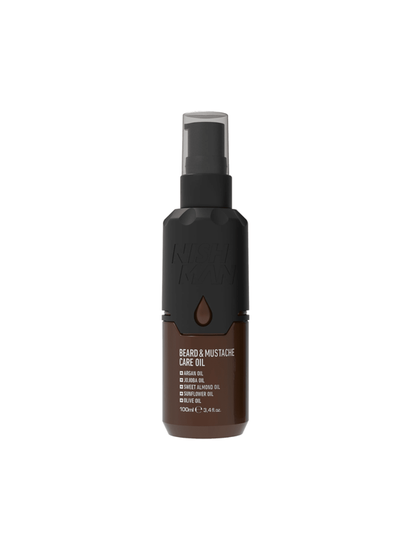 NISHMAN BEARD & MUSTACHE CARE OIL 100 ML – NOURISHING BEARD OIL