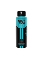 NISHMAN DEODORANT SPRAY 200 МЛ – ПРОФЕСИОНАЛНА СЕРИЯ МЪЖКИ ДЕЗОДОРАНТИ (01–06)