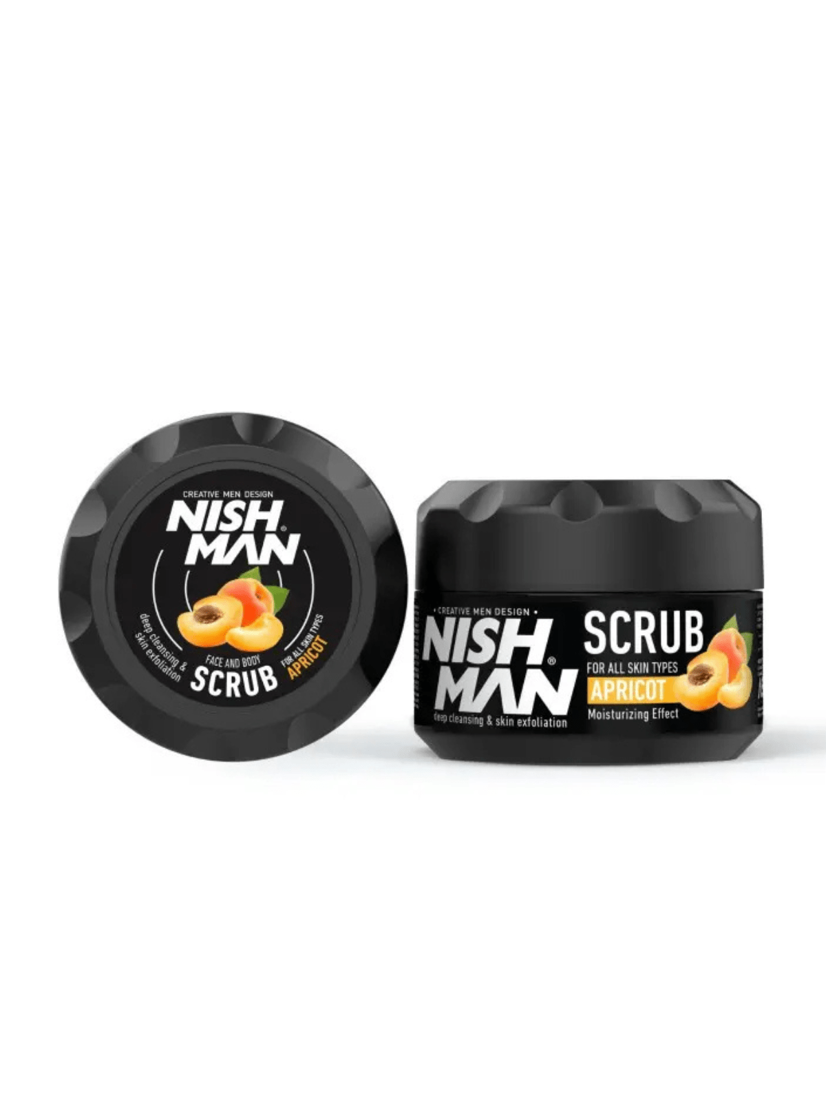 NISHMAN FACE & SKIN SCRUB APRICOT 300 ML – DEEP CLEANSING APRICOT FACE & BODY SCRUB