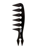 NISHMAN HAIR COMB 044 – PROFESSIONAL DUAL-TEETH CUTTING AND STYLING COMB