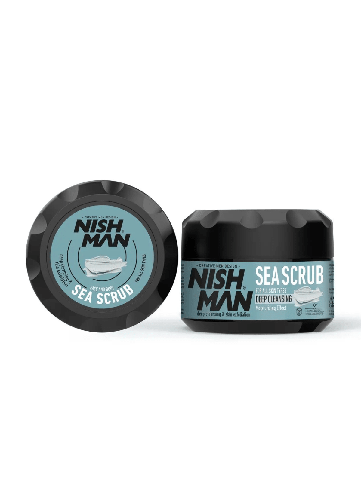 NISHMAN SEA FACE SCRUB 300 МЛ – ДЪЛБОКО ПОЧИСТВАЩ СКРАБ С МОРСКА СОЛ ЗА ЛИЦЕ