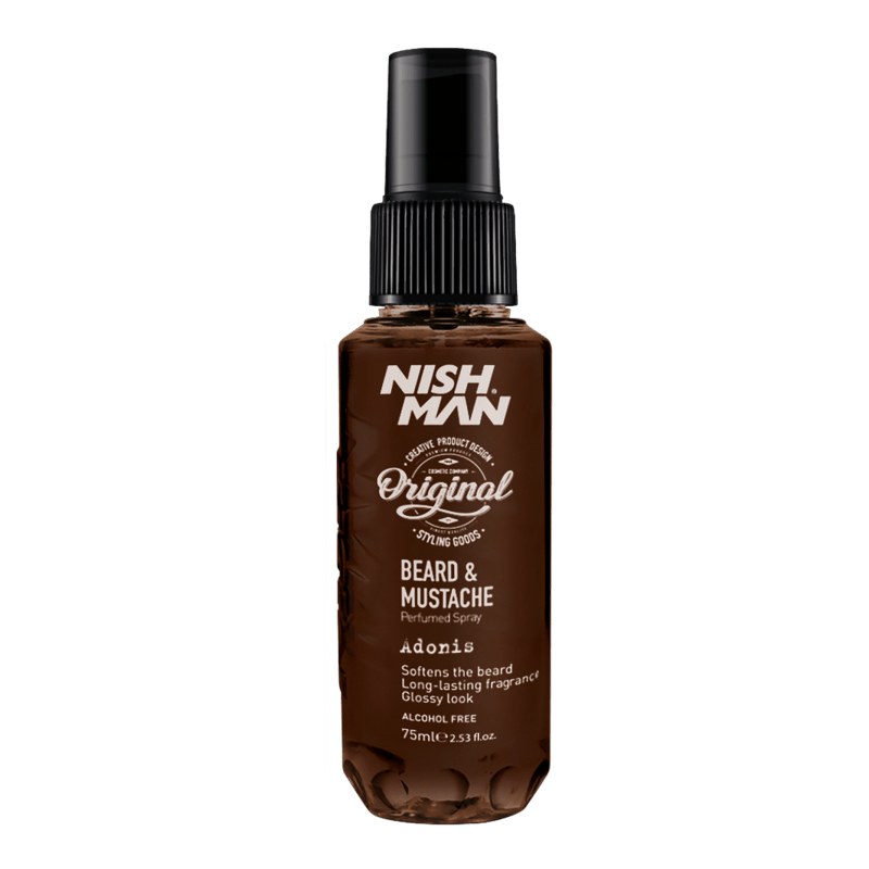 NISHMAN BEARD&MUSTACHE PARFUM (ALCOHOL FREE) 75 ML