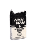Nishman marka 100 adet tek kullanımlık havlu, yumuşak ve hijyenik temizlik amaçlı, 500x750 mm boyutlarında.